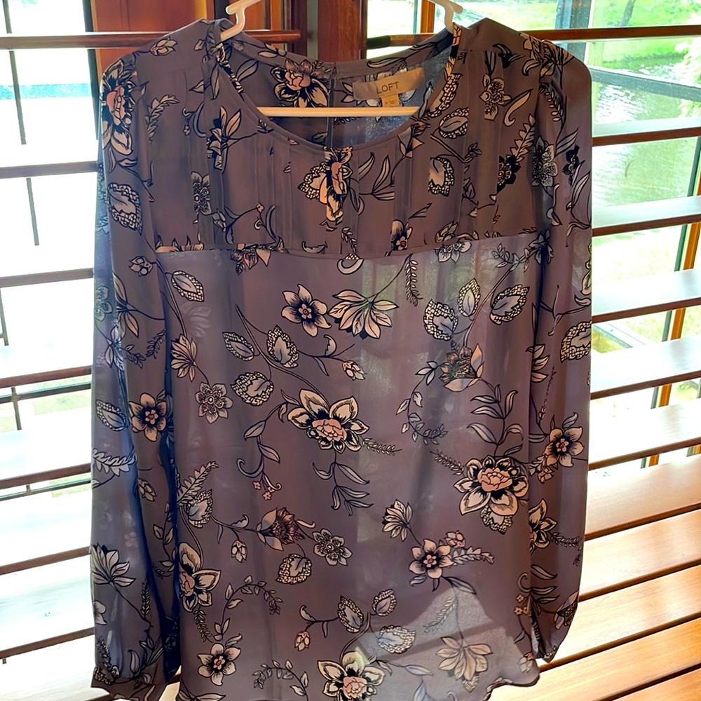 Loft long sleeve top